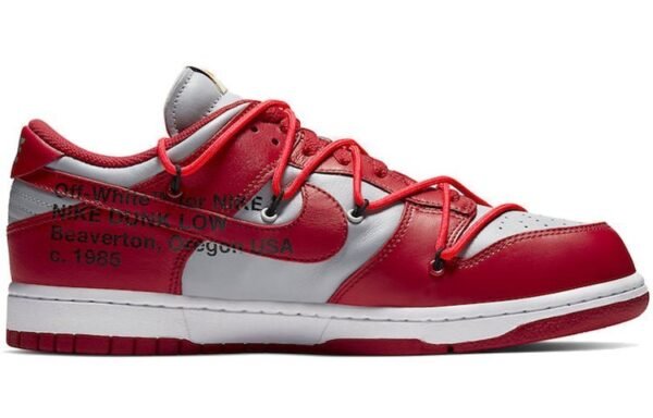 Nike x Off-White Dunk Low ‘University Red’