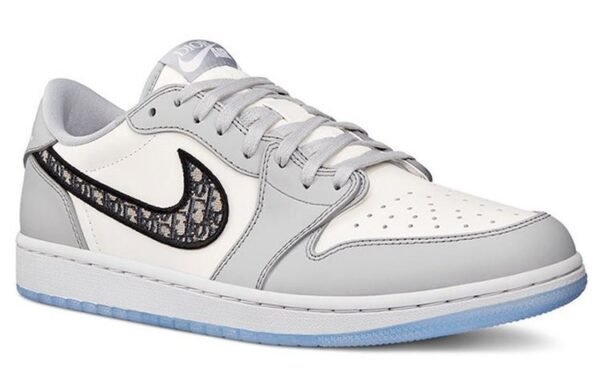 Air Jordan 1 Low x Dior ‘White Grey’