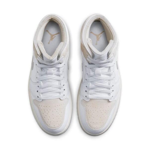 Air Jordan 1 Mid SE Craft ‘Inside Out White Grey’