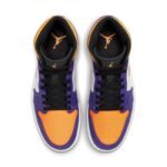 Air Jordan 1 Mid ‘Lakers Purple’