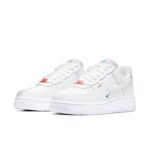 Nike Air Force 1 ’07 Essential ‘Summit White Solar Red’