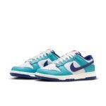 Nike Dunk Low ‘Teal Nebula Deep Royal Blue’