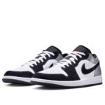 Air Jordan 1 Low SE ‘White Fire Red Black Matte Silver’