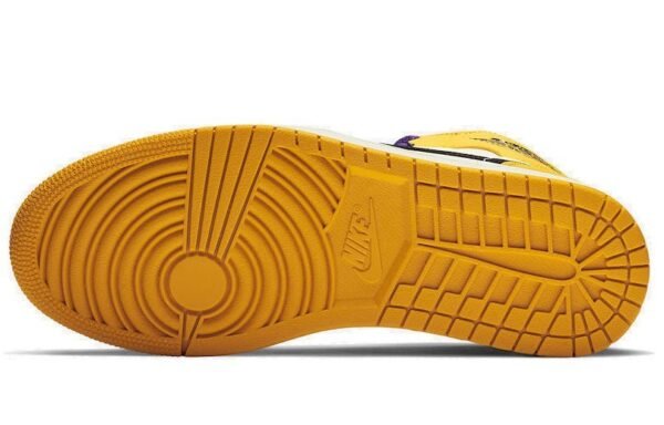 Air Jordan 1 Mid ‘Lakers Gold’
