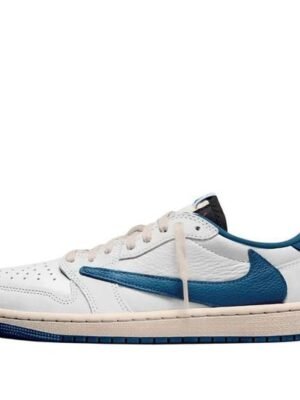 Air Jordan 1 Low x Travis Scott x Fragment ‘Sail Military Blue’