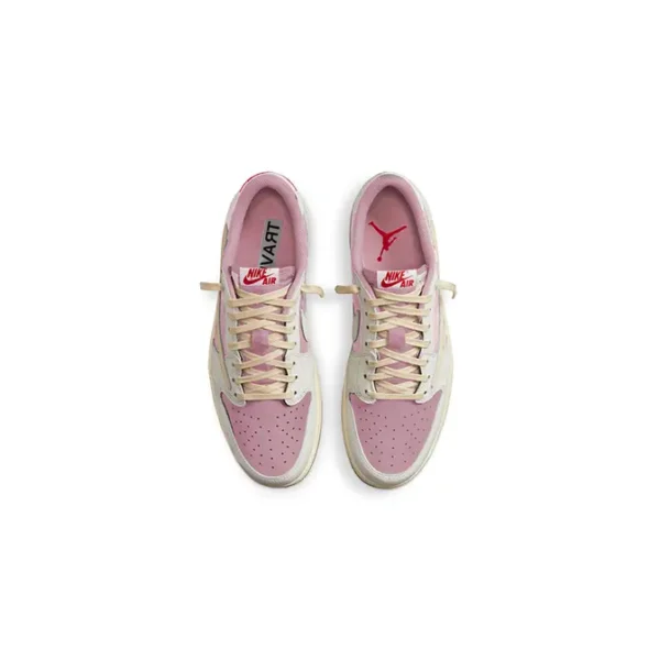 Travis Scott x Air Jordan 1 Low Golf Pink