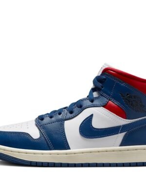 Air Jordan 1 Mid ‘French Blue Gym Red’