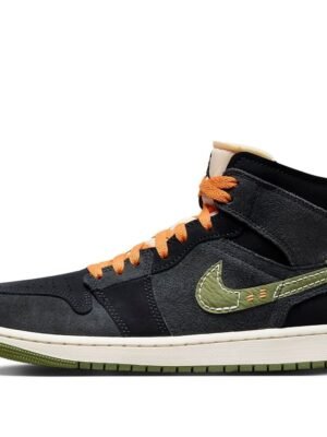 Air Jordan 1 Mid SE Craft ‘Anthracite Light Olive’