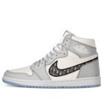 Dior x Air Jordan 1 High OG ‘White Wolf Grey’
