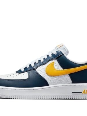 Nike Air Force 1 ’07 ‘Embossed Hoops – Dark Obsidian’