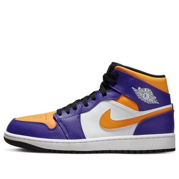 Air Jordan 1 Mid ‘Lakers Purple’