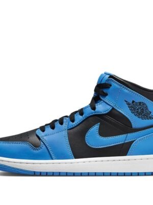 Air Jordan 1 Mid ‘University Blue Black’